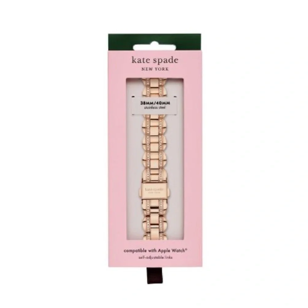 Kate Spade Rose Gold Watch Band 38/40mm - Picture 2 of 6